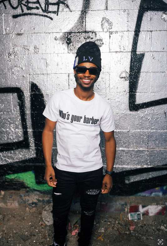 KMF Who’s Your Barber Graphic T-shirt